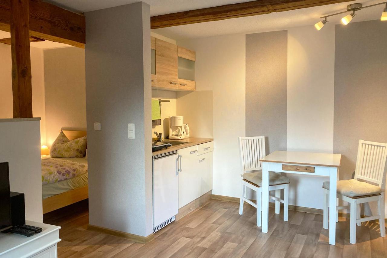 Ferienwohnung Alte Gaertnerei Thale Ngoại thất bức ảnh