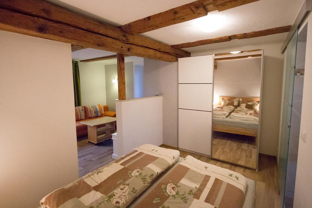 Ferienwohnung Alte Gaertnerei Thale Ngoại thất bức ảnh